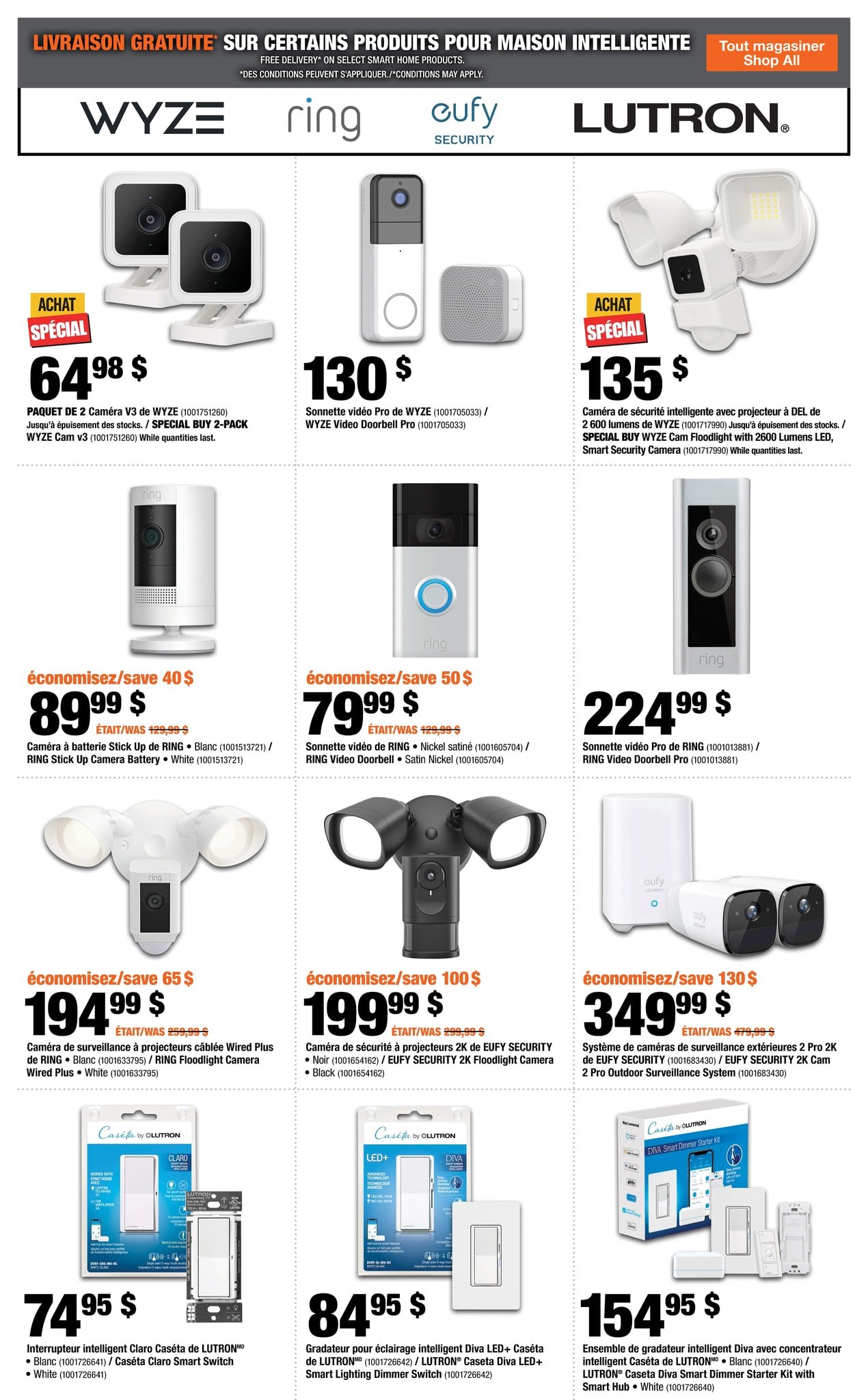 Circulaire Home Depot du Boxing Day