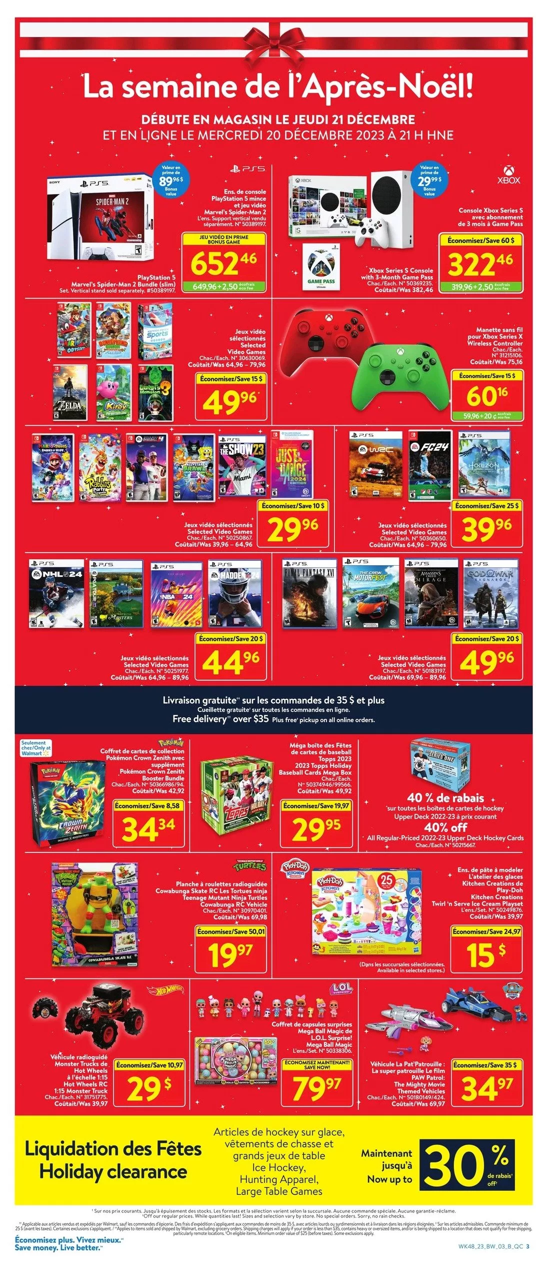 Circulaire Walmart du Boxing Day - Page 4