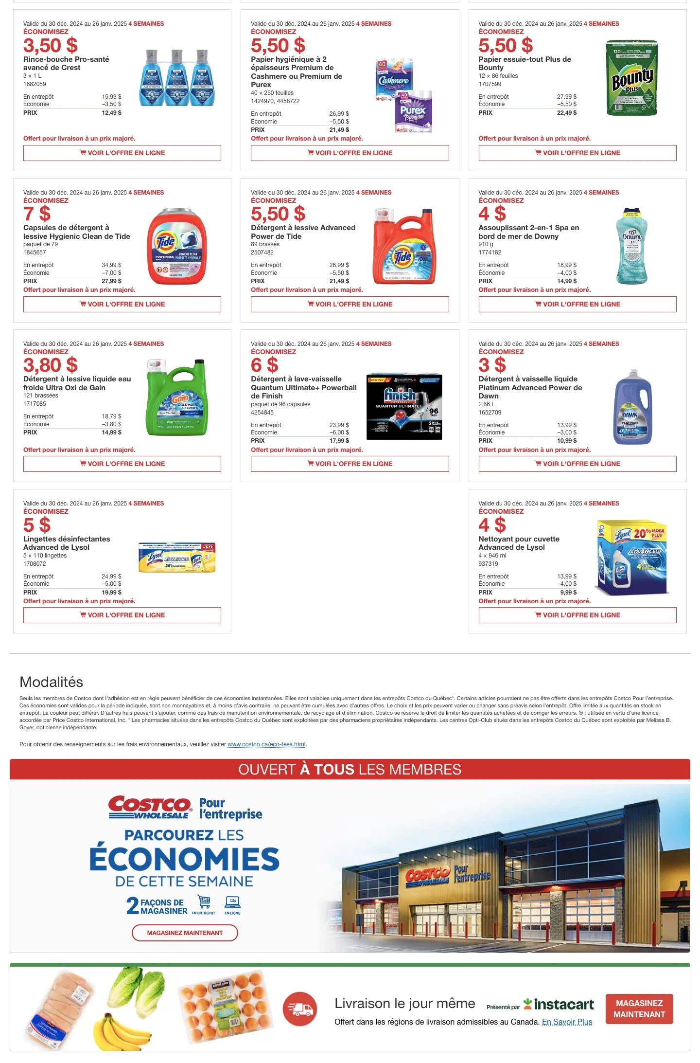 Circulaire Costco de la semaine - Page 6