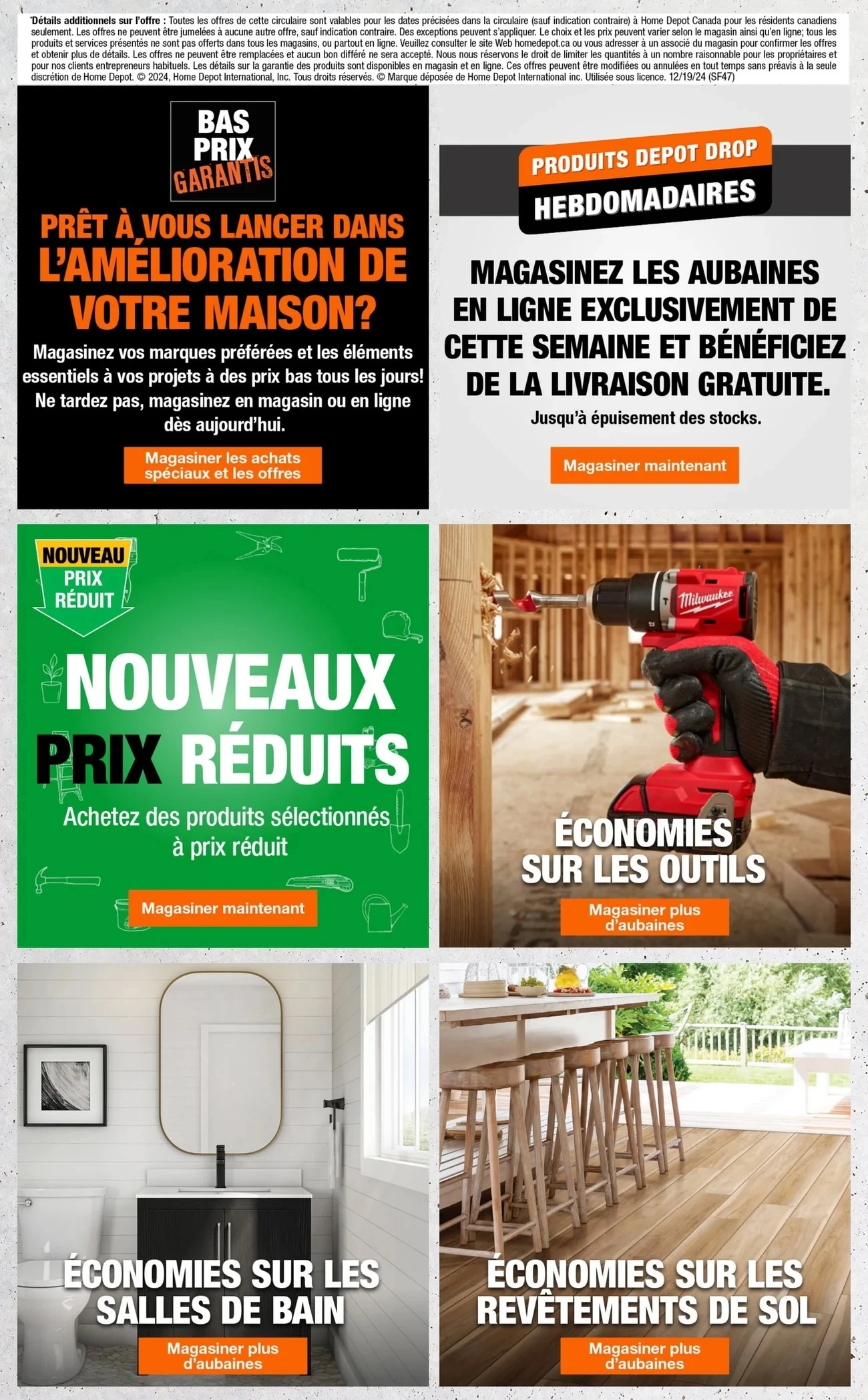 Circulaire HOME DEPOT de la semaine - Page 17